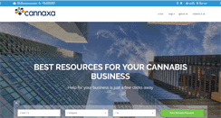 Desktop Screenshot of cannaxa.com